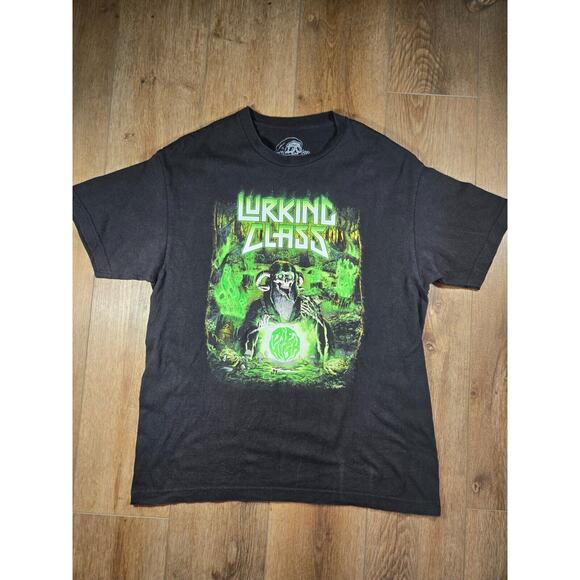 Lurking Class by Sketchy Tank Certain T-Shirt Large Black Graphic Streetwear Tee - Picture 1 of 5